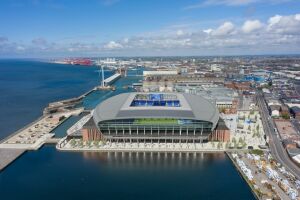 Latest CGI of how Everton Stadium will look at Bramley-Moore Dock