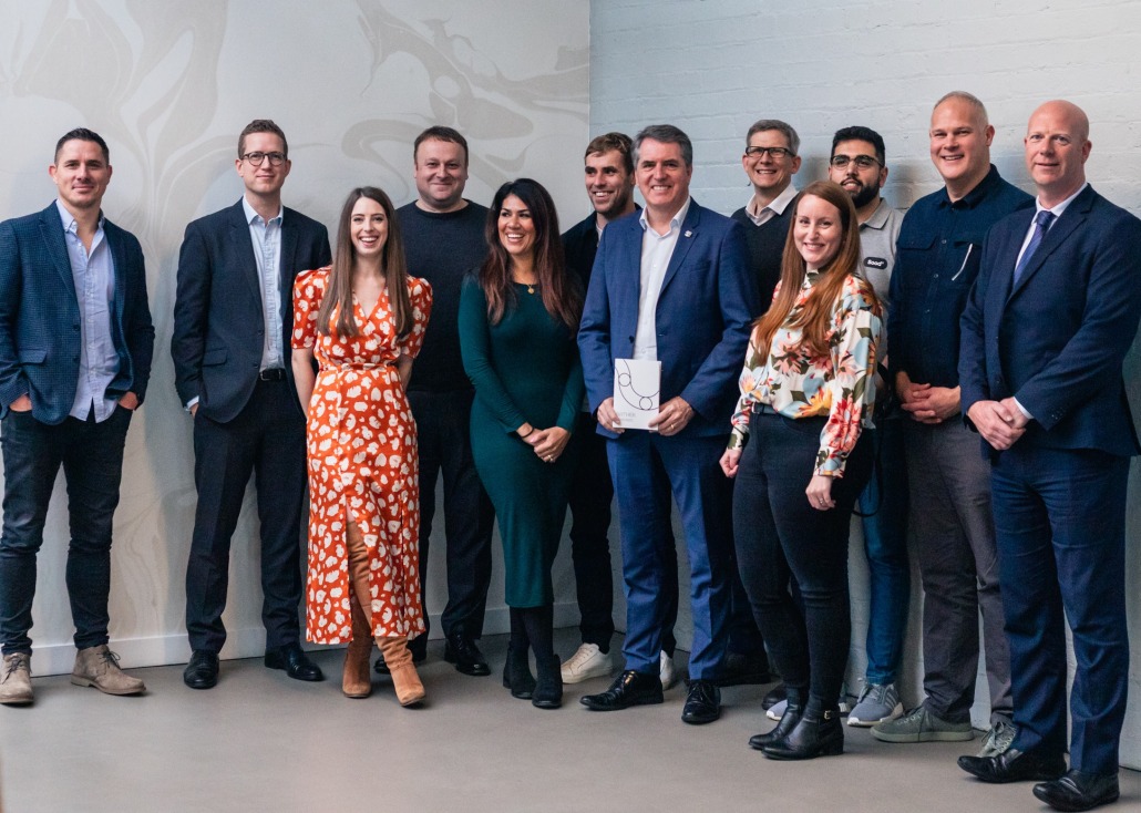 Mayor of the Liverpool City Region, Steve Rotheram, pictured with participants of the recent Gather round table event.