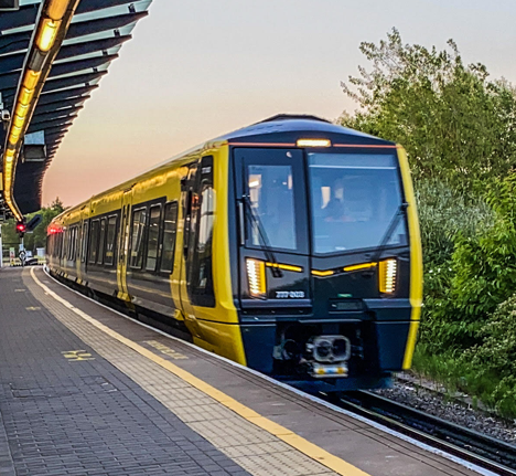 New Merseyrail train at station