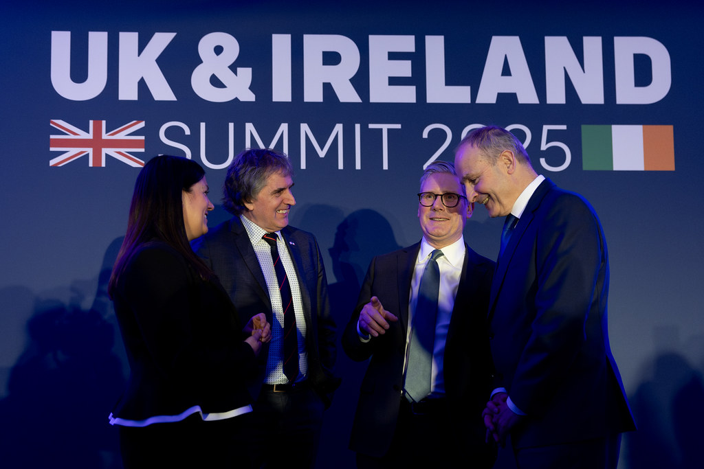 The Mayor with political leaders at the UK and Ireland summit