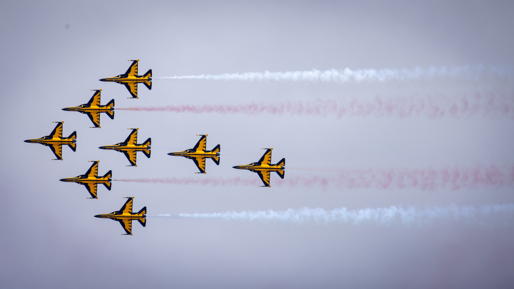 Planes at Southport Airshow