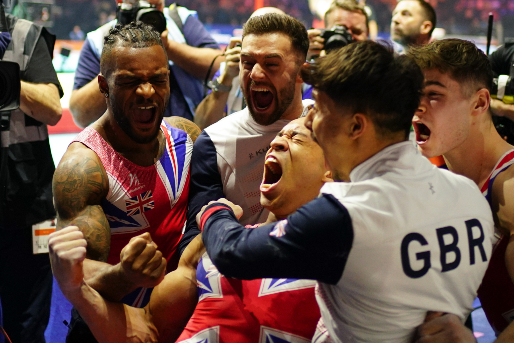 Winners at the British Gymnastics Championships Liverpool 2022