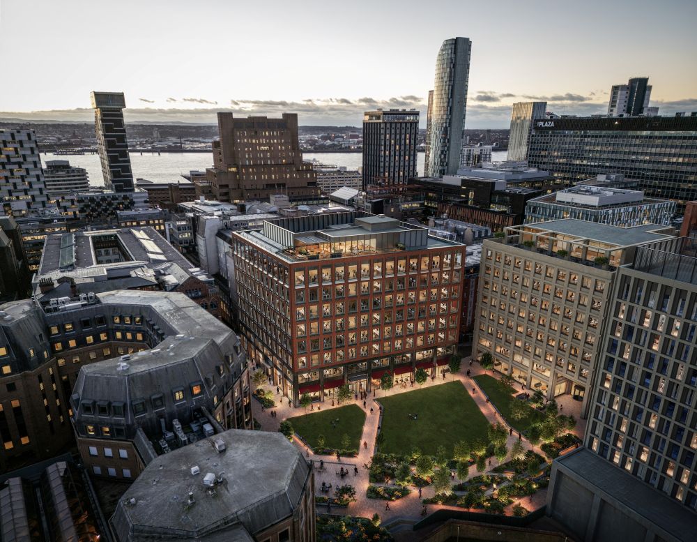 CGI of Pall Mall scheme, Liverpool Commercial District. Credit Liverpool City Council