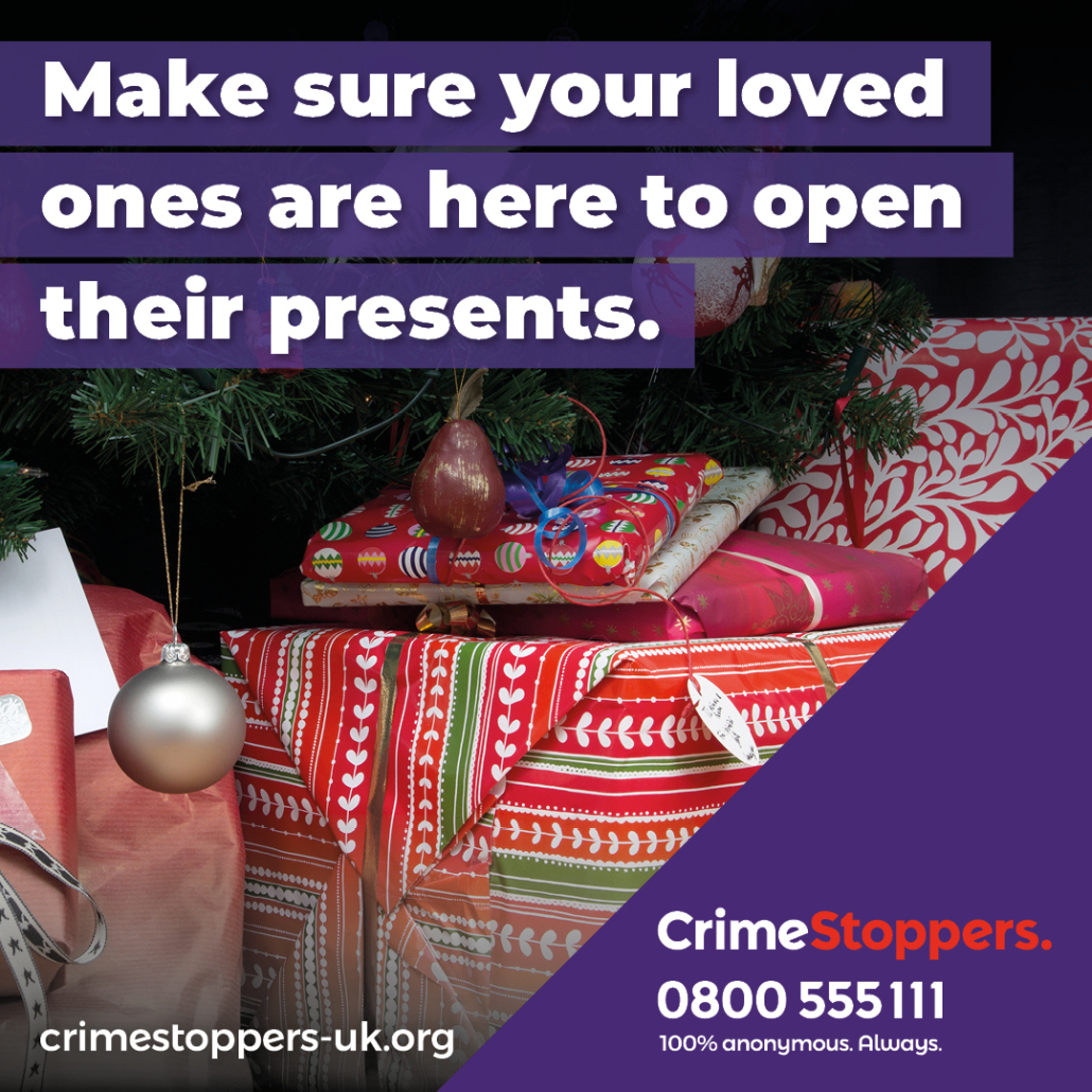 Crimestoppers anti drink and drug driving campaign slogan