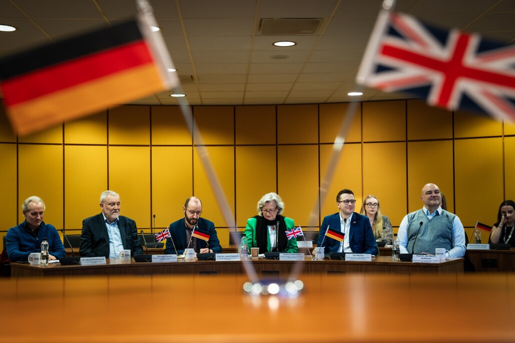 Hamburg delegation at the Combined Authority headquarters, Mann Island in Liverpool