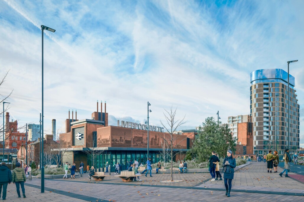 CGI of Liverpool Baltic