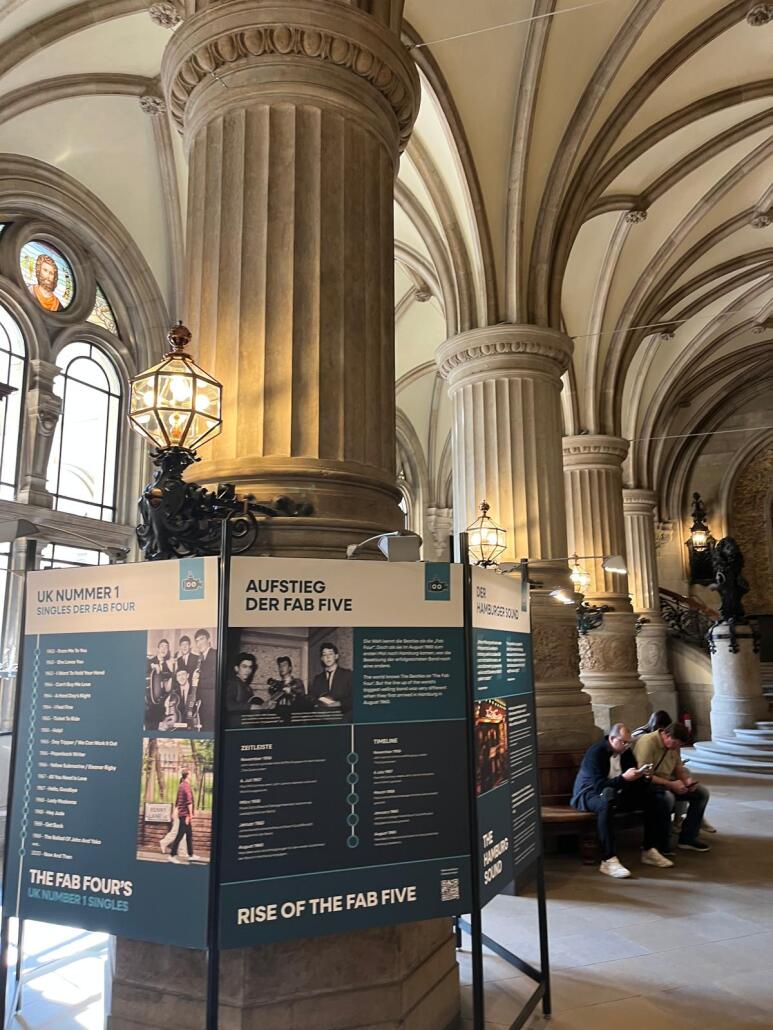 Exhibition on display in Hamburg City Hall