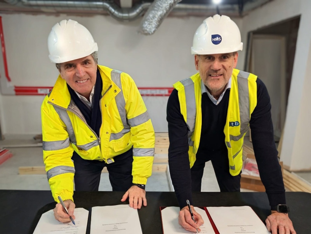 Mayor Steve Rotheram with CITB Chief Executive Tim Balcon