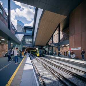 CGI image of Baltic triangle station