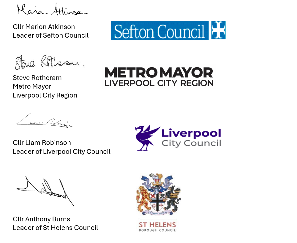 Signatures of LCRCA leaders