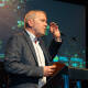 Simon O' Brien presenting the Environmental Award