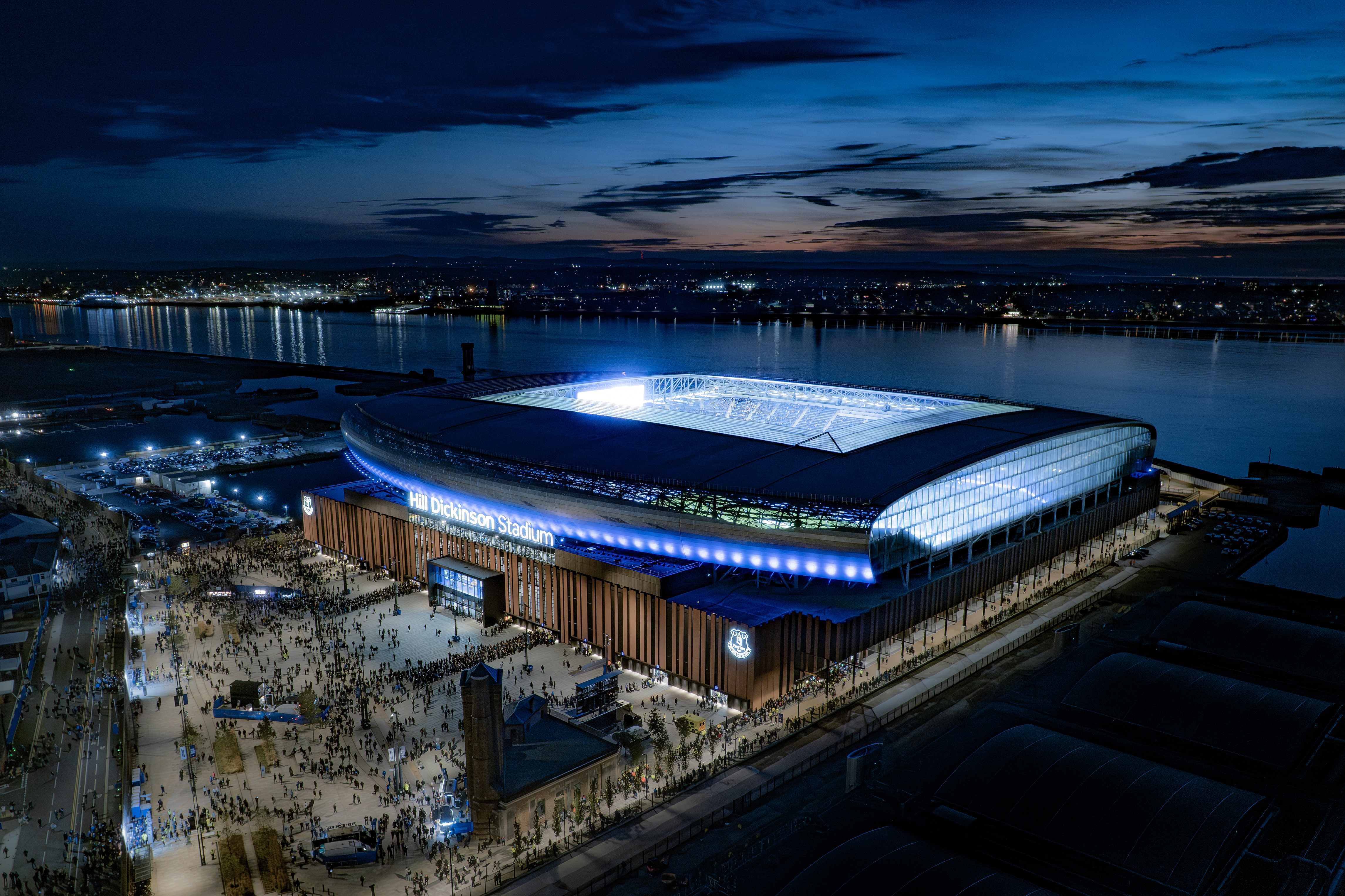 Everton's new stadium at Bramley-Moore Dock
