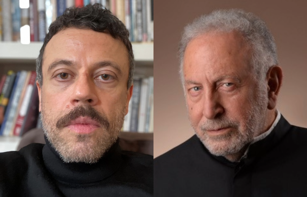 L-R - Babak Jalali and Makram J Khoury.