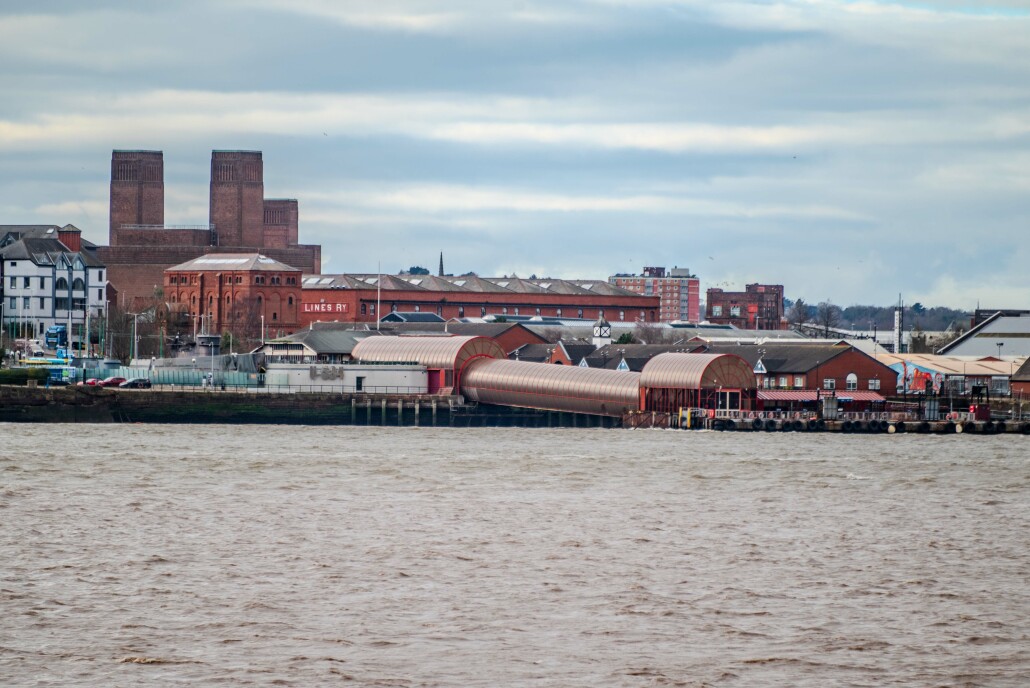 Woodside ferry terminal landing stage 