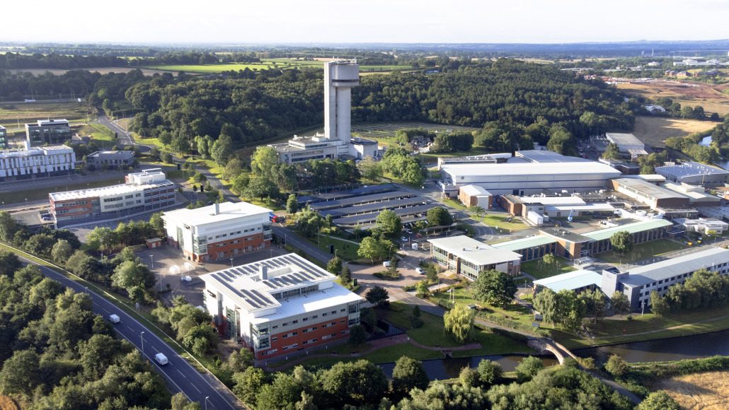 Sci-Tech Daresbury from the air